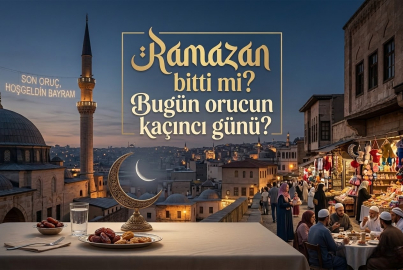 Bugün Ramazan'ın kaçıncı günü 2026? 9 Mart 2026 Pazartesi orucun bitmesine kaç gün kaldı ve son oruç ne zaman?