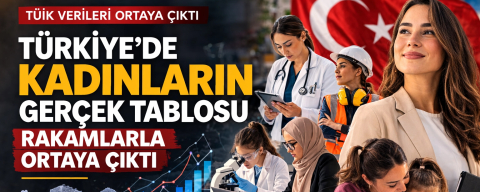 Kadınların eğitimden siyasete yükselişi: TÜİK raporu yayımlandı