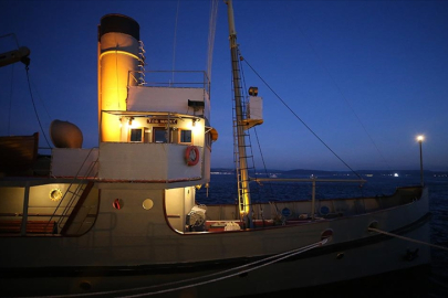 Nusret Mayın Gemisi 111 yıl sonra tarihi rotasında yeniden seyir yaptı