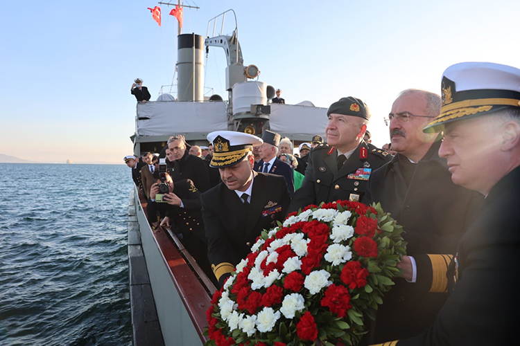 Nusret Mayın Gemisi 111 yıl sonra tarihi rotasında yeniden seyir yaptı 2