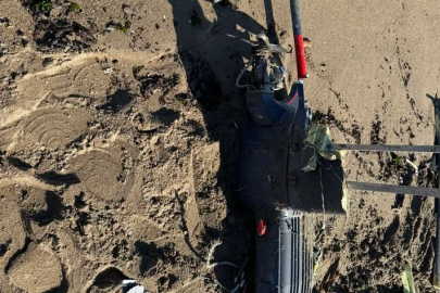 Sakarya’da halk plajında şüpheli İHA: 400 Metrelik bölge emniyete alındı