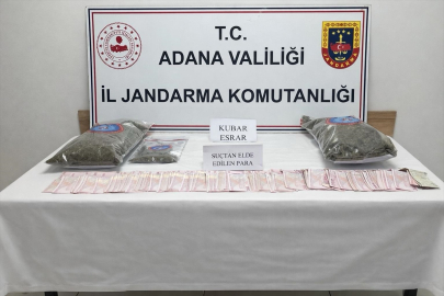 Sarıçam’da jandarmadan uyuşturucu operasyonu: 2 kilo esrar ele geçirildi