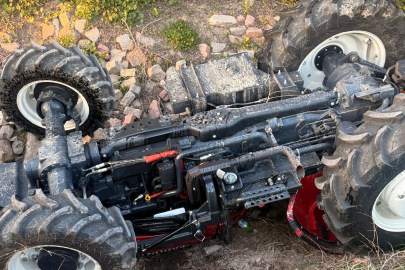 Tarsus'ta traktör kazası: 1 ölü