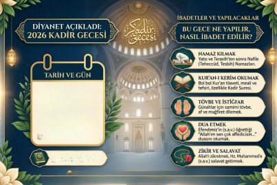 2026 KADİR GECESİ NE ZAMAN? HANGİ GÜN? BU GECE NELER YAPILIR?