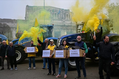 Çiftçiler, tarım sektöründe maliyetlerdeki artışları protesto etti