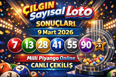 Çılgın Sayısal Loto 9 Mart 2026 sonuçları açıklandı mı? Büyük ikramiye devretti mi? 6 bilen çıktı mı?