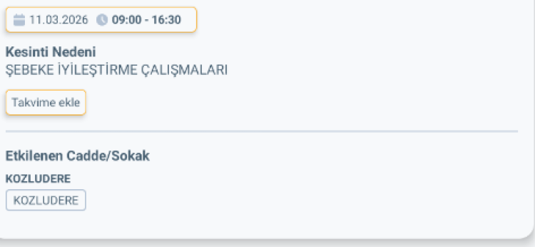 HATAY PAYAS'DA ELEKTRİK KESİNTİSİ 