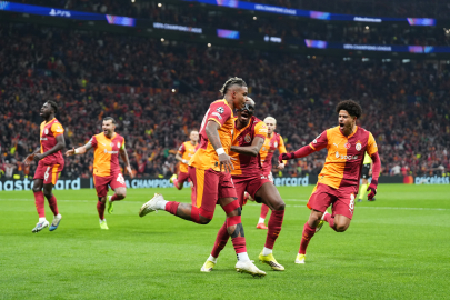 Şampiyonlar Ligi’nde ilk yarı Galatasaray’ın: 1-0