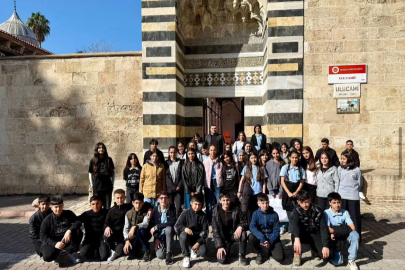 ‘Şehrimin Tarihini Tanıyorum’ Projesiyle Ortaokul Öğrencileri Adana’yı keşfetti
