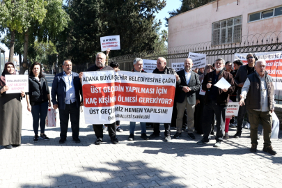 Seyhan’da 4 mahalle üst geçit sorunu yaşıyor