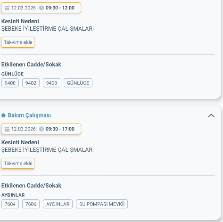 ADANA CEYHAN'DA ELEKTRİK KESİNTİSİ