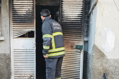 Adana Seyhan’da binada yangın: 1 kişi yaralandı