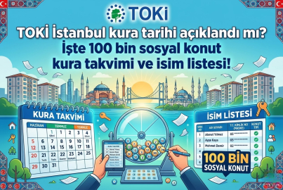 TOKİ İstanbul kura çekimi ne zaman yapılacak? 100 bin konut kabul ve reddedilenler isim listesi açıklandı mı?