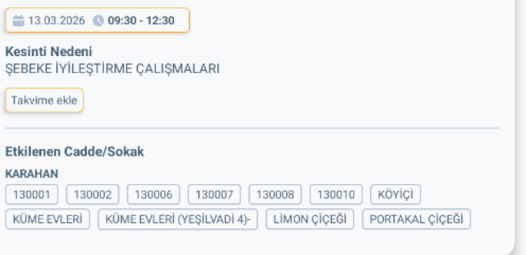 ADANA ÇUKUROVA'DA ELEKTRİK KESİNTİSİ