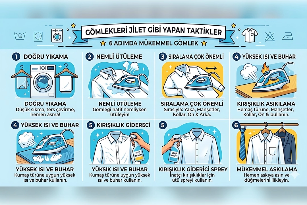 GÖMLEKLERİ JİLET GİBİ YAPAN TAKTİKLER