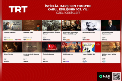 TRT’den İstiklal Marşı’nın kabulünün 105. yılına özel yayın akışı