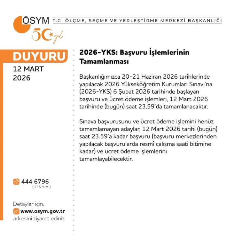 YKS başvuruları ne zaman bitiyor 2026  YKS son başvuru saati kaç, ücret ödeme nasıl yapılır MEB 2026-YKS başvuru ekranı son dakika 2