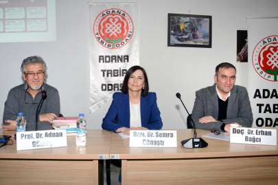 Adana Tabip Odası’nda “Nasıl Bir Eğitim, Nasıl Bir Tıp Eğitimi?” söyleşisi düzenlendi