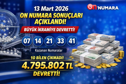 13 Mart 2026 On Numara sonuçları açıklandı mı? Hangi numaralar kazandırdı, büyük ikramiye devretti mi?
