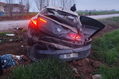 Şanlıurfa'da otomobil devrildi: 1 ölü, 5 yaralı