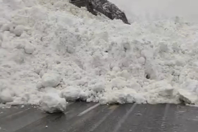 Çığ düşmesi nedeniyle Hakkâri-Çukurca karayolu kapatıldı