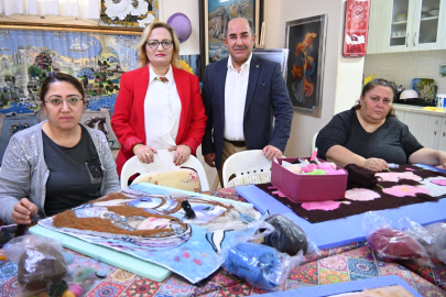 Şehit ve Gazi Yakınları Antalya’da keçe sanatıyla buluşuyor