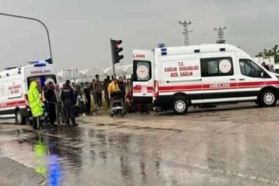 Çorum’da tarım işçilerini taşıyan minibüs kazası: 5 yaralı