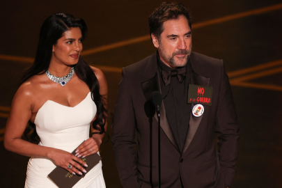 Javier Bardem'den Oscar töreninde 'Savaşa Hayır' ve 'Özgür Filistin' çağrısında bulundu