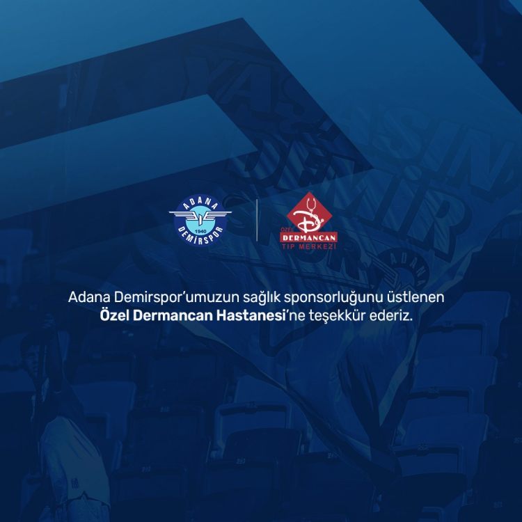 Özel Dermancan Hastanesi, Adana Demirspor'un sağlık sponsoru oldu 2