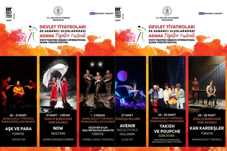 25. Devlet Tiyatroları Sabancı Uluslararası Adana Tiyatro Festivali