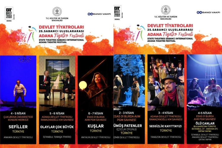 25. Devlet Tiyatroları Sabancı Uluslararası Adana Tiyatro Festivali