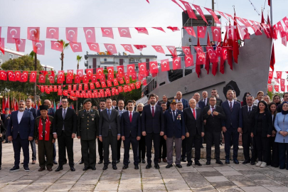Mersin Tarsus'ta 18 Mart Çanakkale Zaferi ve Şehitleri Anma Günü programı düzenlendi
