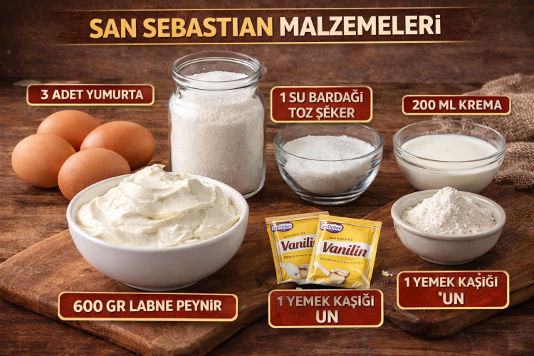 San Sebastian cheesecake