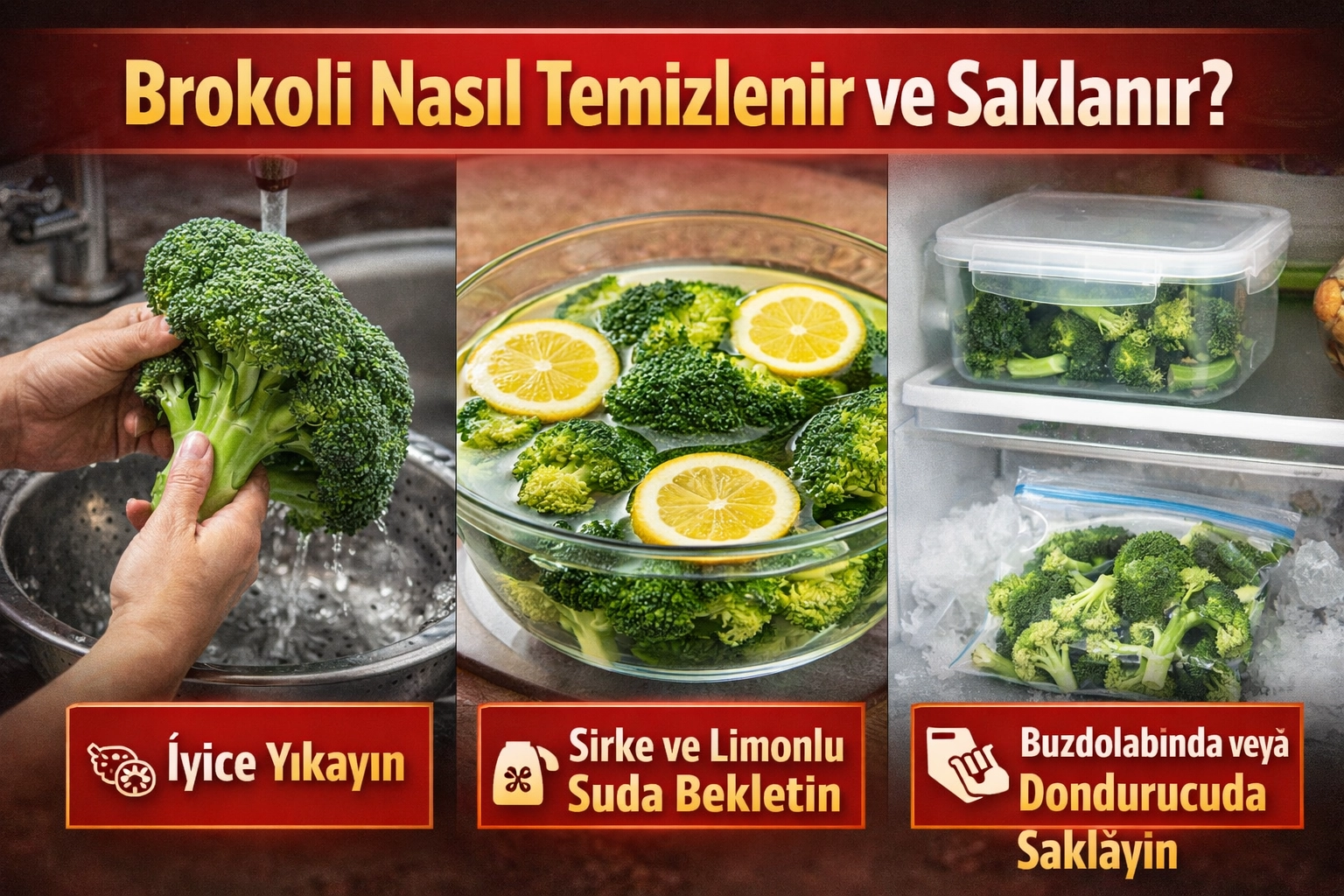 Brokoli Nasıl Temizlenir ve Saklanır? Uzmanlardan Pratik Öneriler