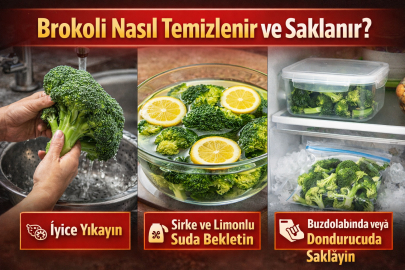 Brokoli Nasıl Temizlenir ve Saklanır? Uzmanlardan Pratik Öneriler