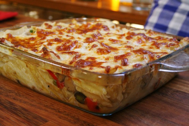 Beşamelli Brokolili Makarna