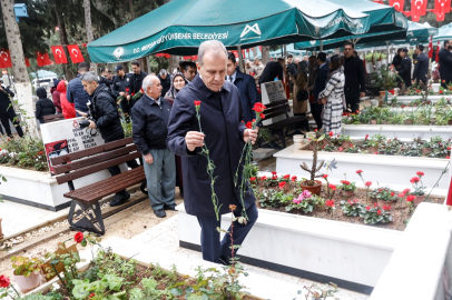 Mersin’de Ramazan Bayramı arifesinde şehitlik ziyareti