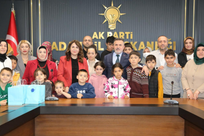 Adana’da “Arife Çiçekleri” projesi ile çocuklar bayram sevincini yaşadı