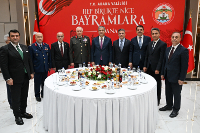 Adana'da bayramlaşma programı düzenlendi