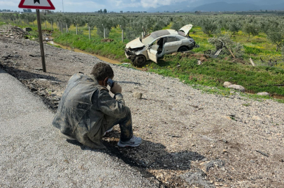 Hurdaya dönen araçtan burnu kanamadan çıkan doktor: "Verilmiş sadakam varmış"