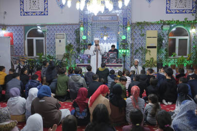 Mersin'de Camide çocuk sesi ramazan neşesi projesiyle 250 çocuk ödüllendirildi
