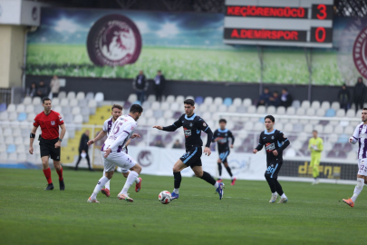 Adana Demirspor deplasmanda Ankara Keçiörengücü'ne 6-0 mağlup oldu