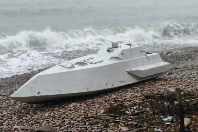 Ordu Ünye sahilinde insansız deniz aracı bulundu