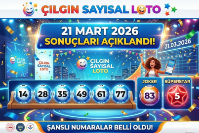 21 Mart 2026 Çılgın Sayısal Loto kazandıran sayılar neler? Çekiliş sonuçları nasıl sorgulanır?