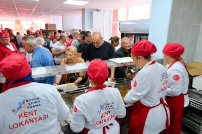 Adana Büyükşehir Belediyesi, Kent Lokantası hizmetiyle dar gelirli vatandaşların yanında
