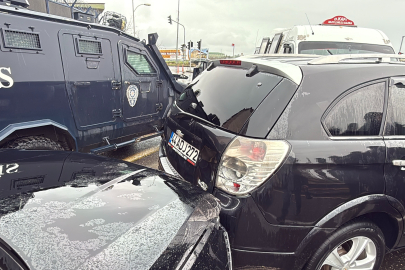 Diyarbakır’da zincirleme trafik kazası: 4 Yaralı