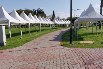 Adana’da 14. Portakal Çiçeği Karnavalı için Merkez Park’ta hazırlıklar başladı