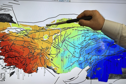 Anadolu'nun doğusu ile batısı arasında farklı yönlerde yer hareketi