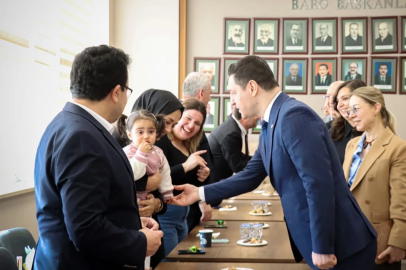 Adana Barosu’nda avukatlar bayram sevincini birlikte yaşadı