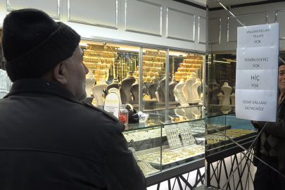 Altın düştü, kuyruklar uzadı: Kuyumcuda “yeminli” tükeniş